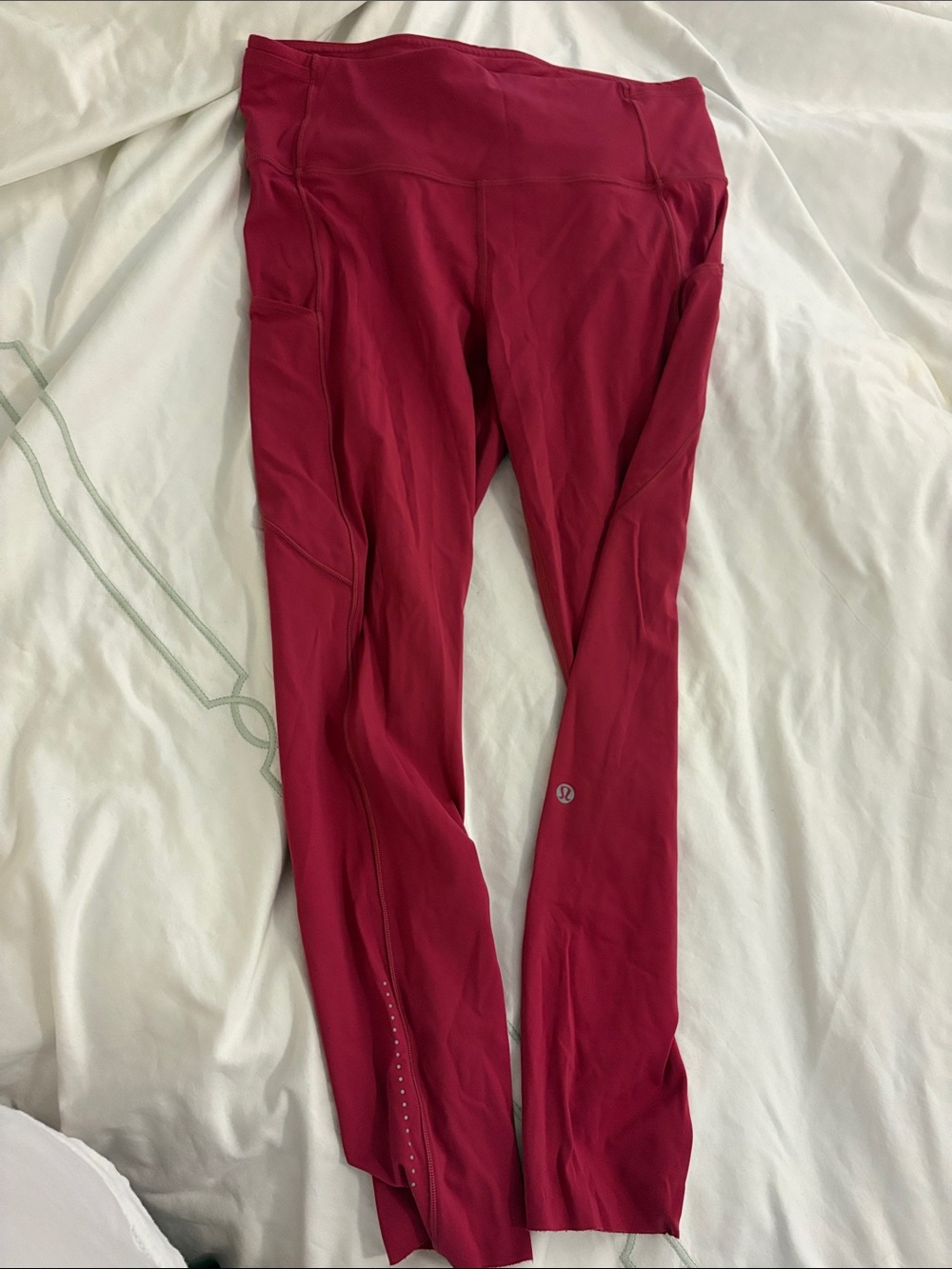 lululemon athletica Kids' Deep Raspberry Athletic Leggings